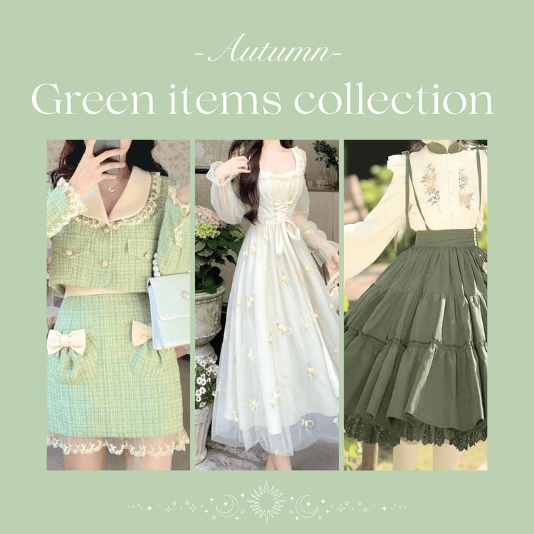 秋コーデ♡現場映えする緑系コーデアイテム