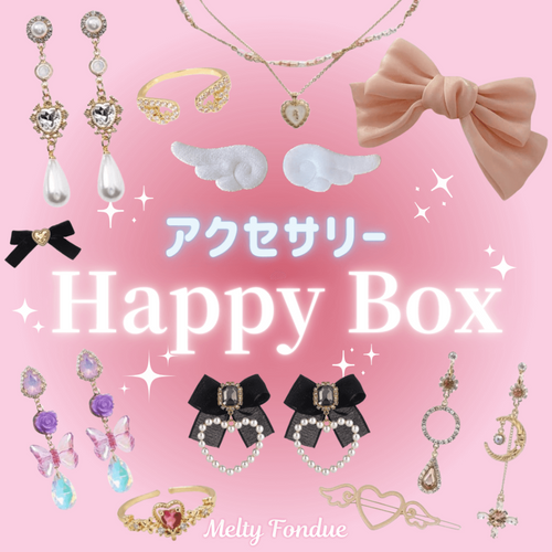 【10点セット】𝐀𝐜𝐜𝐞𝐬𝐬𝐨𝐫𝐲 𝐇𝐚𝐩𝐩𝐲 𝐁𝐨𝐱(送料無料)