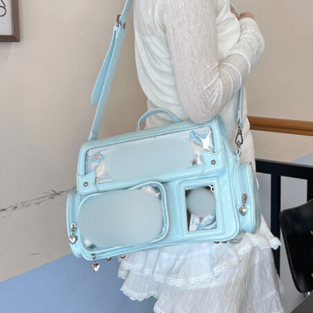 【ハンド/ショルダー/リュック 3WAY仕様】ミルクキャンディの約束痛バッグ(全7色)