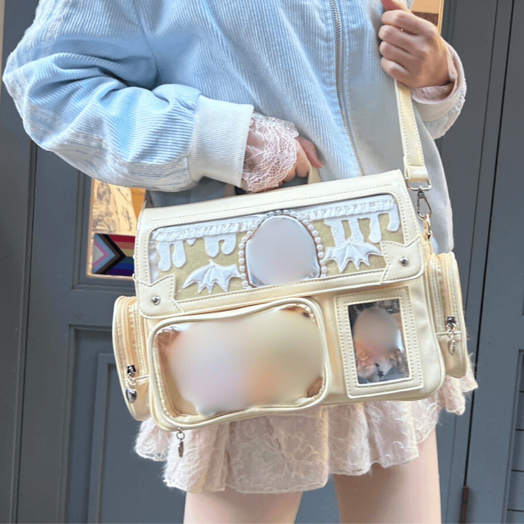 【ハンド/ショルダー/リュック 3WAY仕様】ミルクキャンディの約束痛バッグ(全7色)