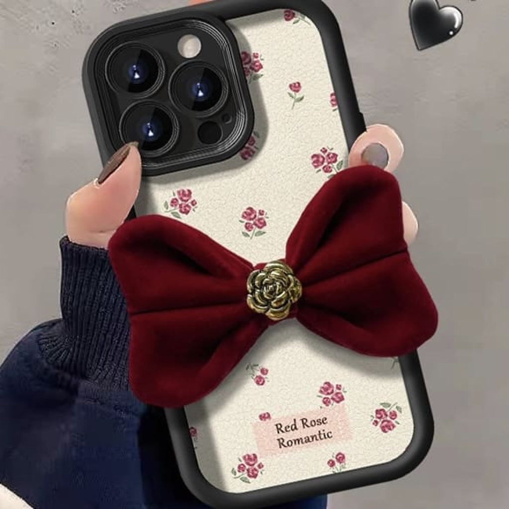 アンティークなロマンチックIphoneケース(全2色)