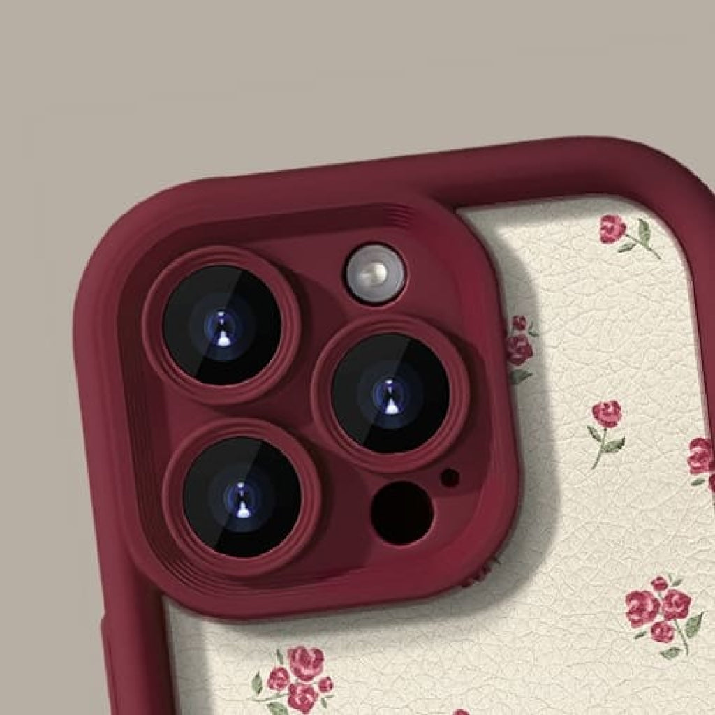 アンティークなロマンチックIphoneケース(全2色)