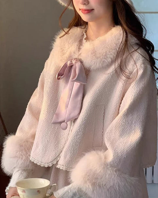 【アウターとジャンパースカートの2点セット】夢みるローズキャッスルセット