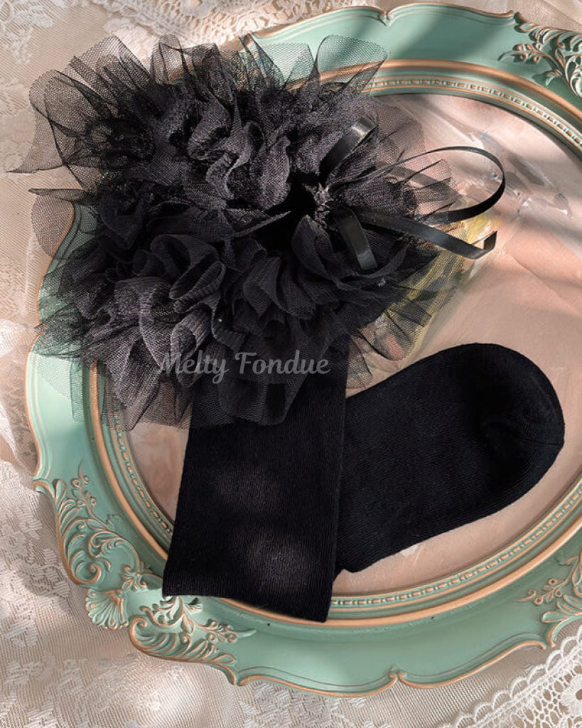 白昼夢と花かんむりソックス(全3色)