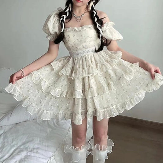 宝石箱のお人形ワンピース