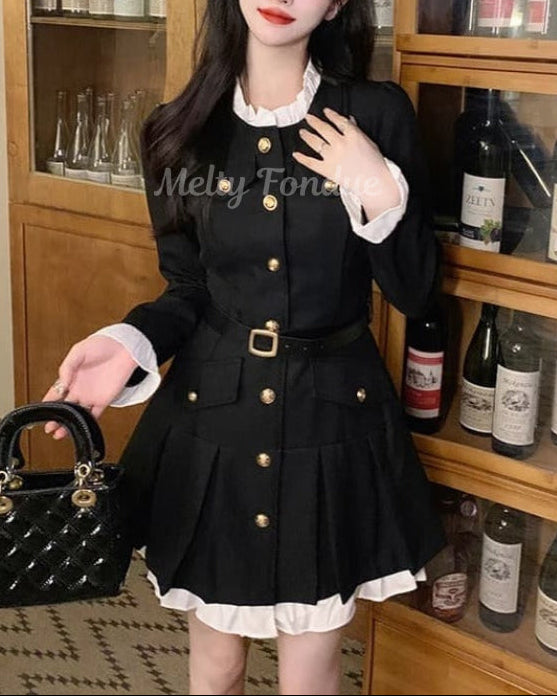 気品溢れるお姫様のワンピース(全2色)