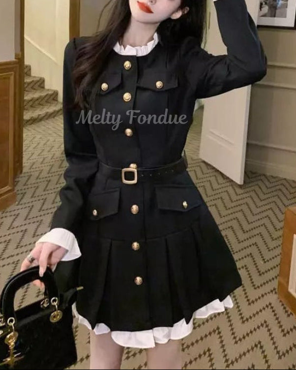気品溢れるお姫様のワンピース(全2色)