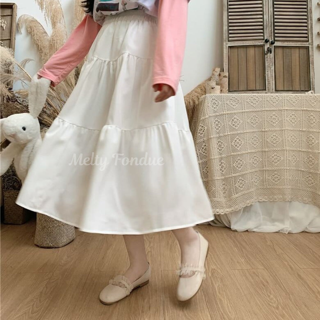 ときめく出会いのティアードスカート
