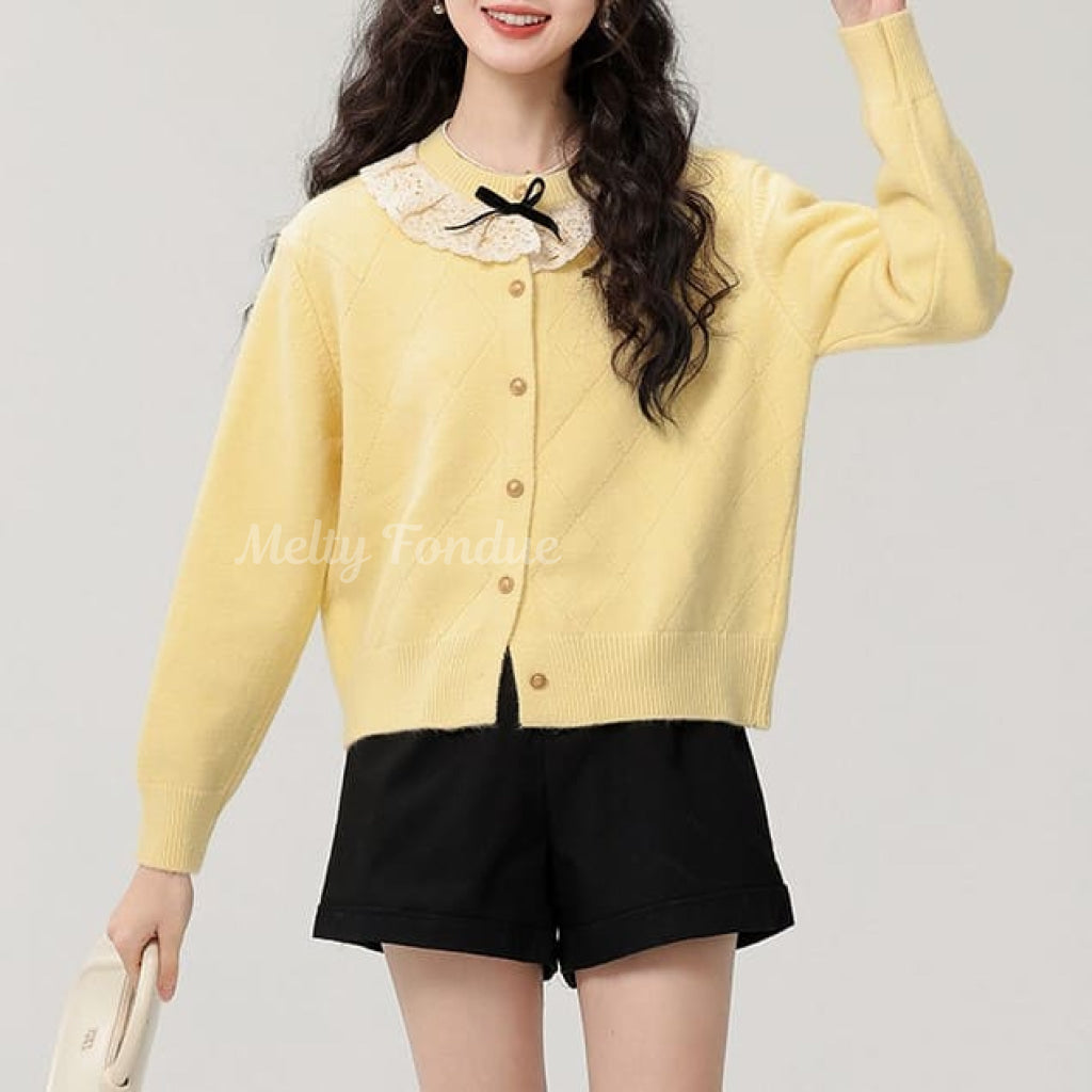 あなたの弾ける笑顔カーディガン(全2色)