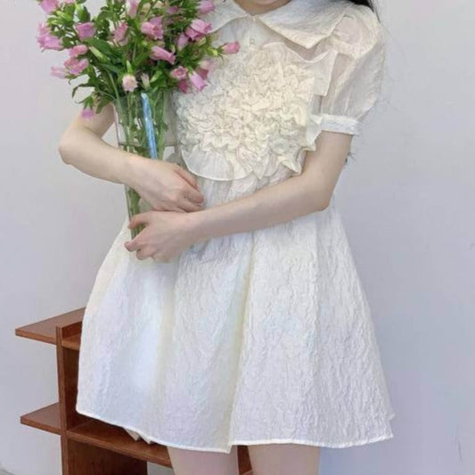 ふんわりシュガーワンピース