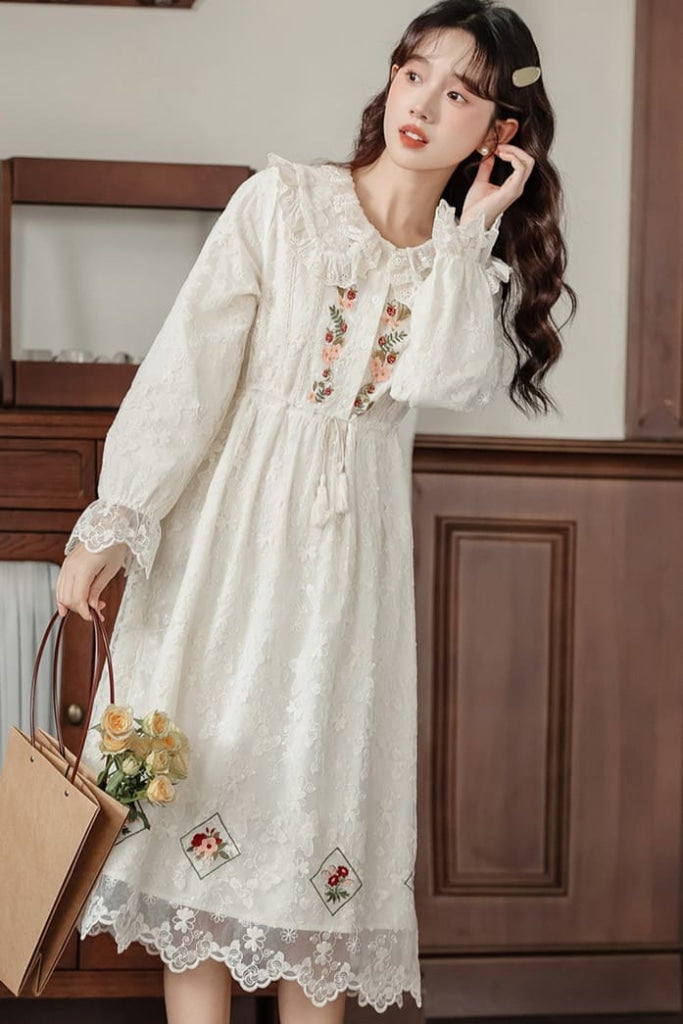 公式】【甘さ控えめ、上品ナチュラル】森の中で見つけた宝物ワンピース