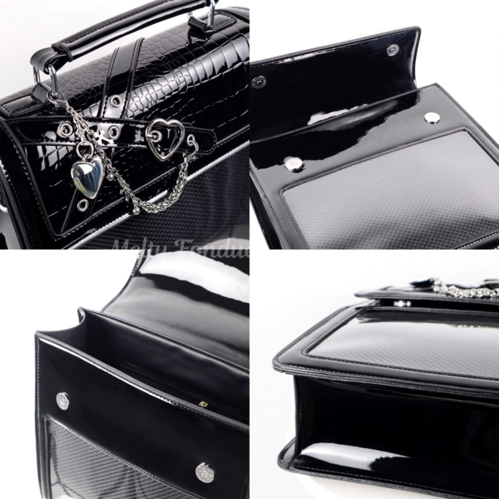 【ハンド/ショルダー/リュック 3way仕様】秘密の想いを閉じ込めた痛バッグ(全2色)