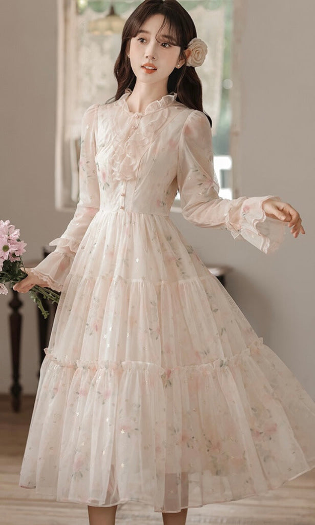 【公式】花の香りとおとぎ話ワンピース - プリンセスガーリーファッション専門通販Melty Fondue