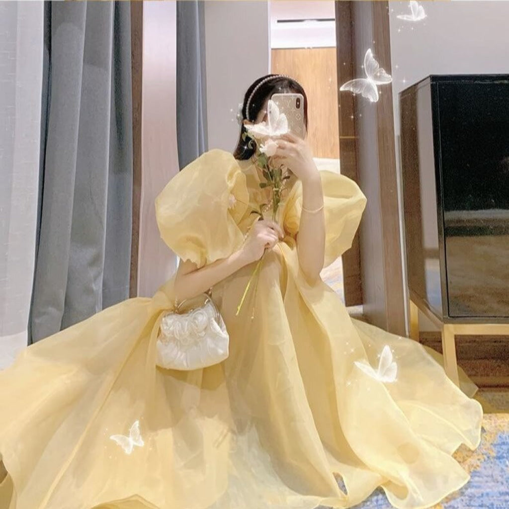 華やかプリンセスのワンピース