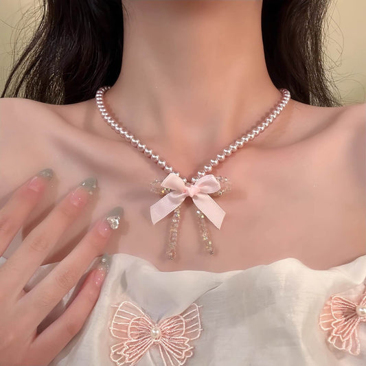 夢みるリボンの約束ネックレス