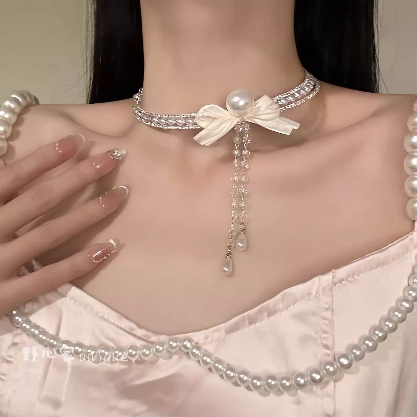 気品溢れるプリンセスチョーカー