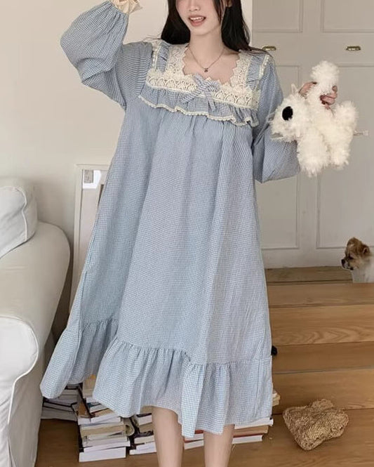 淡夢フリルのプリンセスルームウェア(全3色)