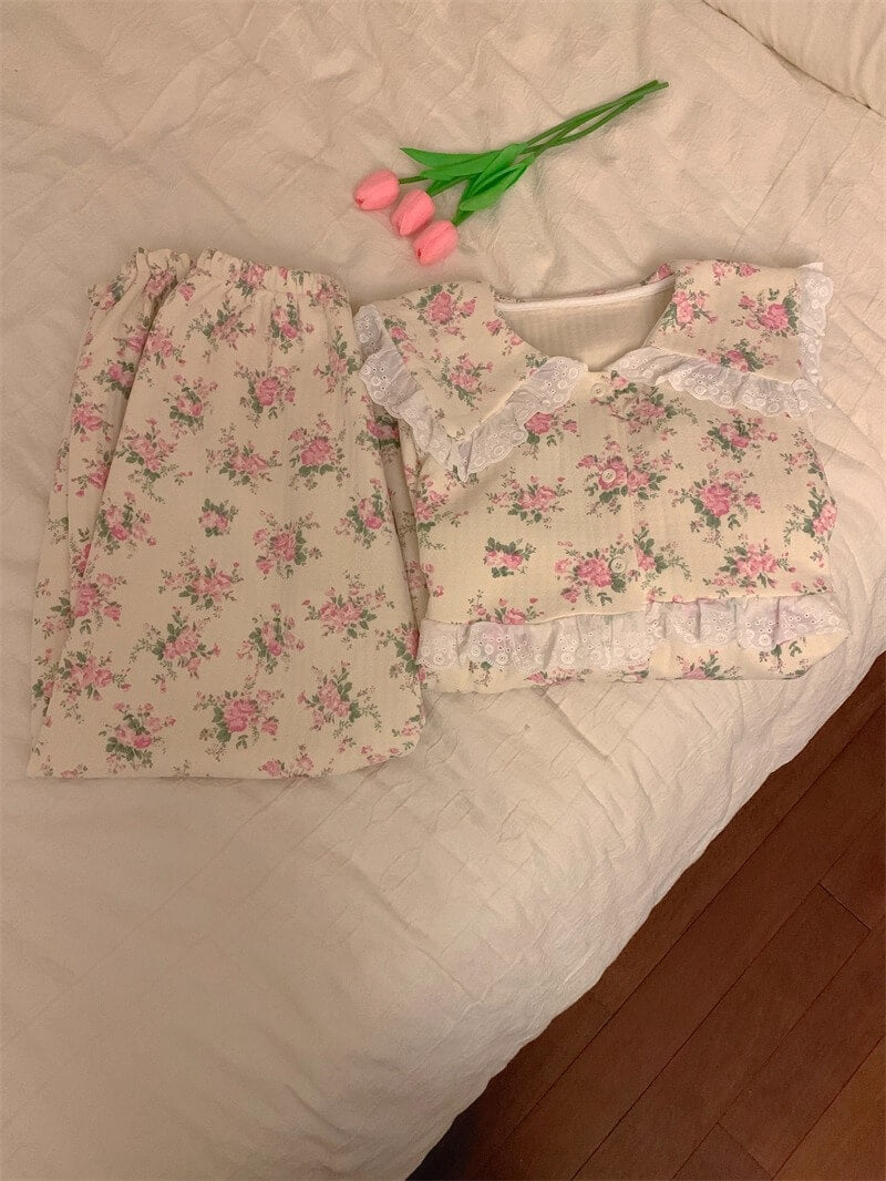 【2点セット】秘密の花園ルームウェア