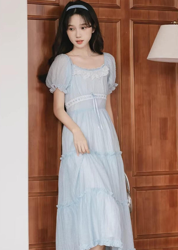 《袖を通した瞬間、物語のヒロイン》空色の夢みるワンピース