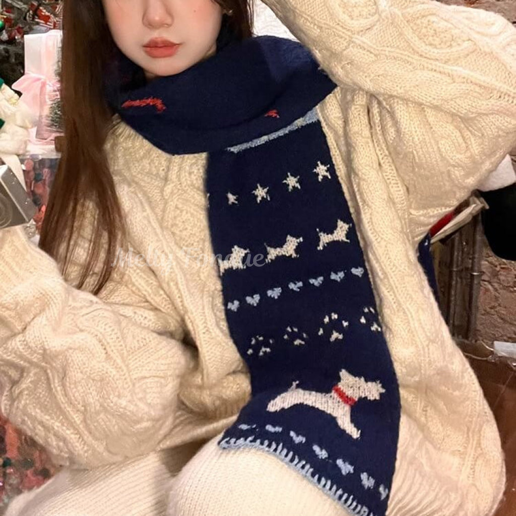 《見てほっこり、巻いてあったか。》冬空を駆けるぬくもりマフラー