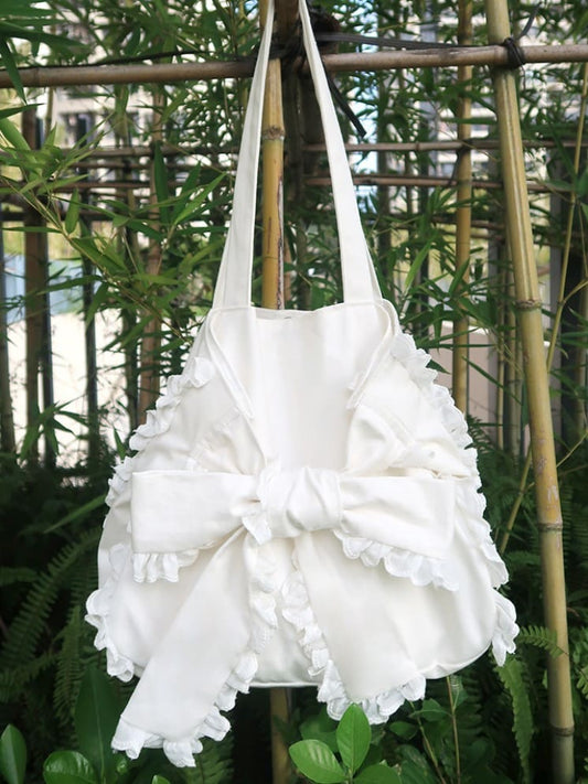 可愛さ詰め込んだリボンバッグ(全2色)