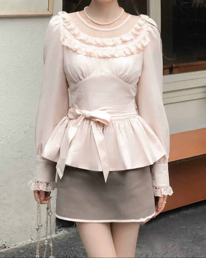 恋するリボンのプリンセスブラウス