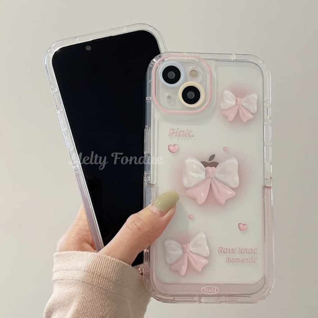 メルヘンキュートなリボンIphoneケース