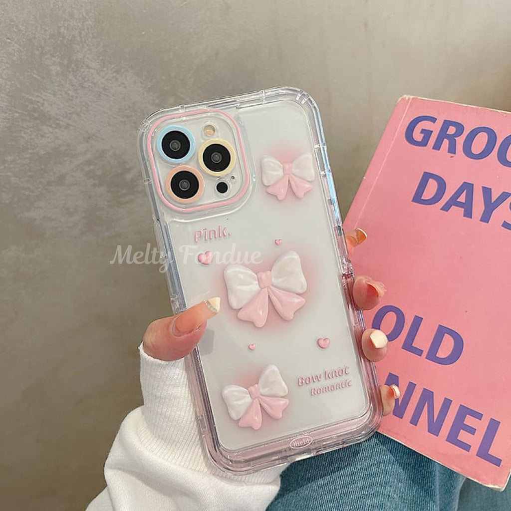 メルヘンキュートなリボンIphoneケース