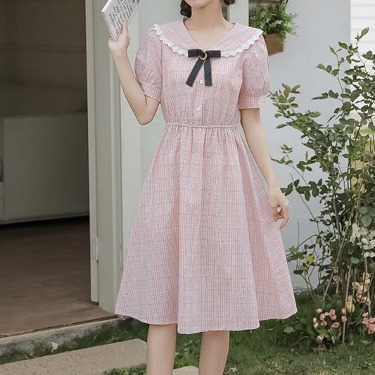 秘密の魔法ワンピース(全2色) ピンク