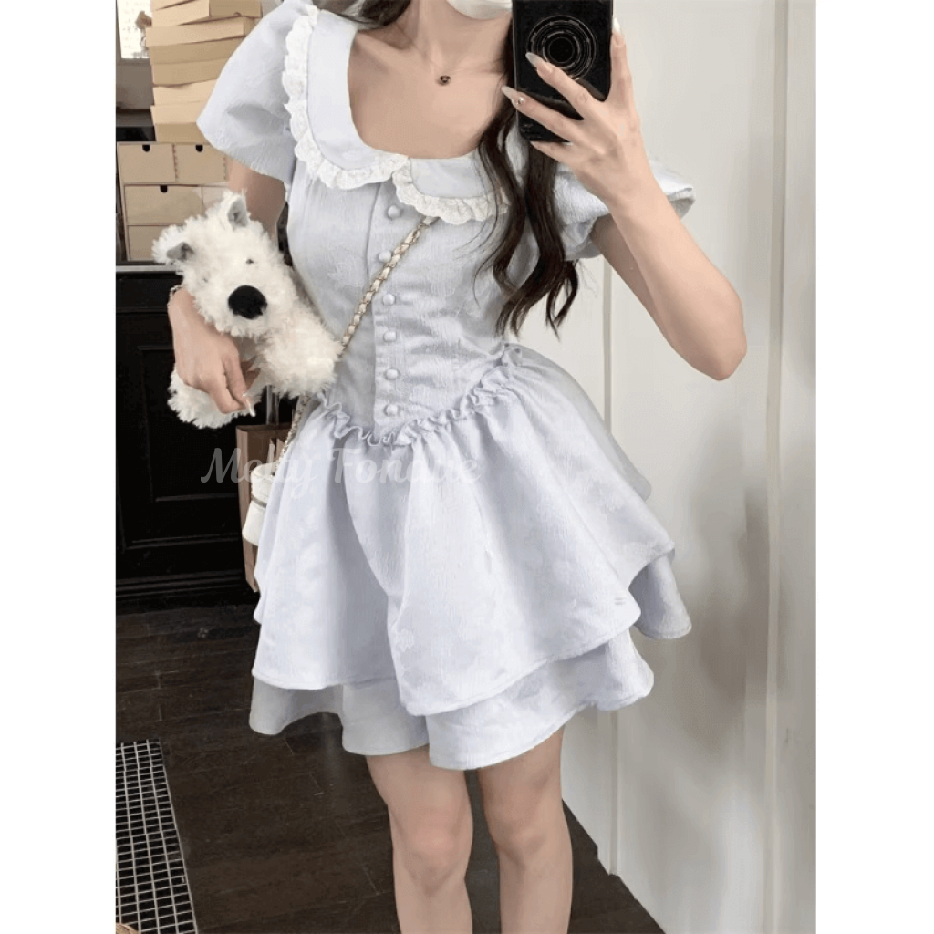 明日もきっとご機嫌な女の子のワンピース