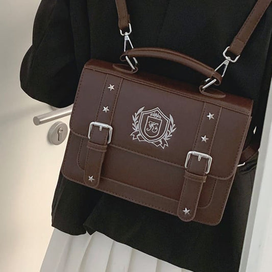 魔法学校の入口バッグ(全3色) ブラウン / S
