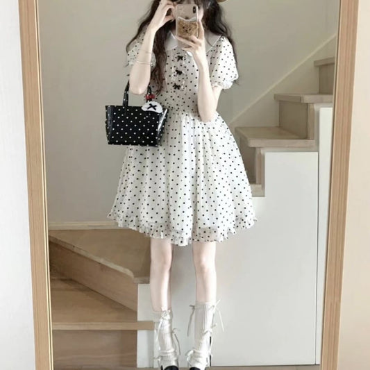 モノクロハートの気持ちワンピース(全2色)