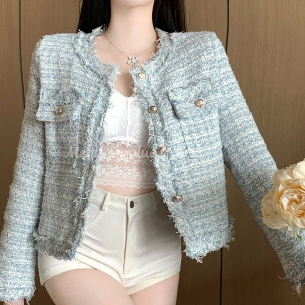 内緒のお出かけとお嬢様アウター(全2色)