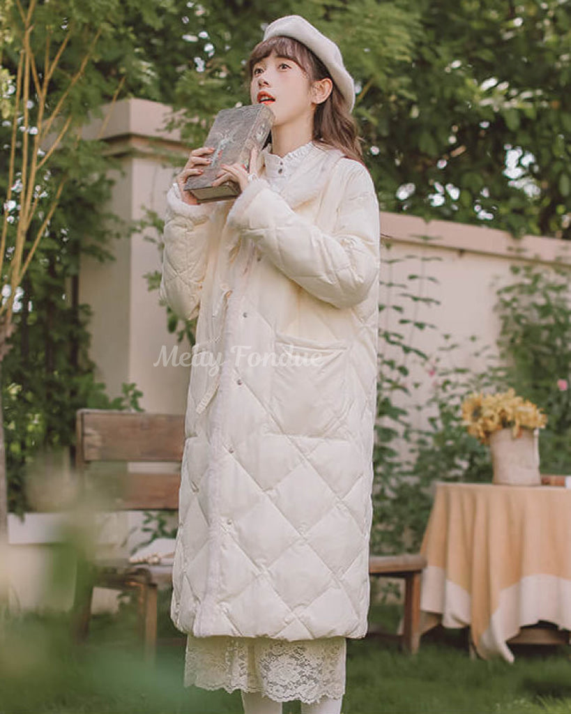 ふわり風に揺れるお姫さまの休日アウター