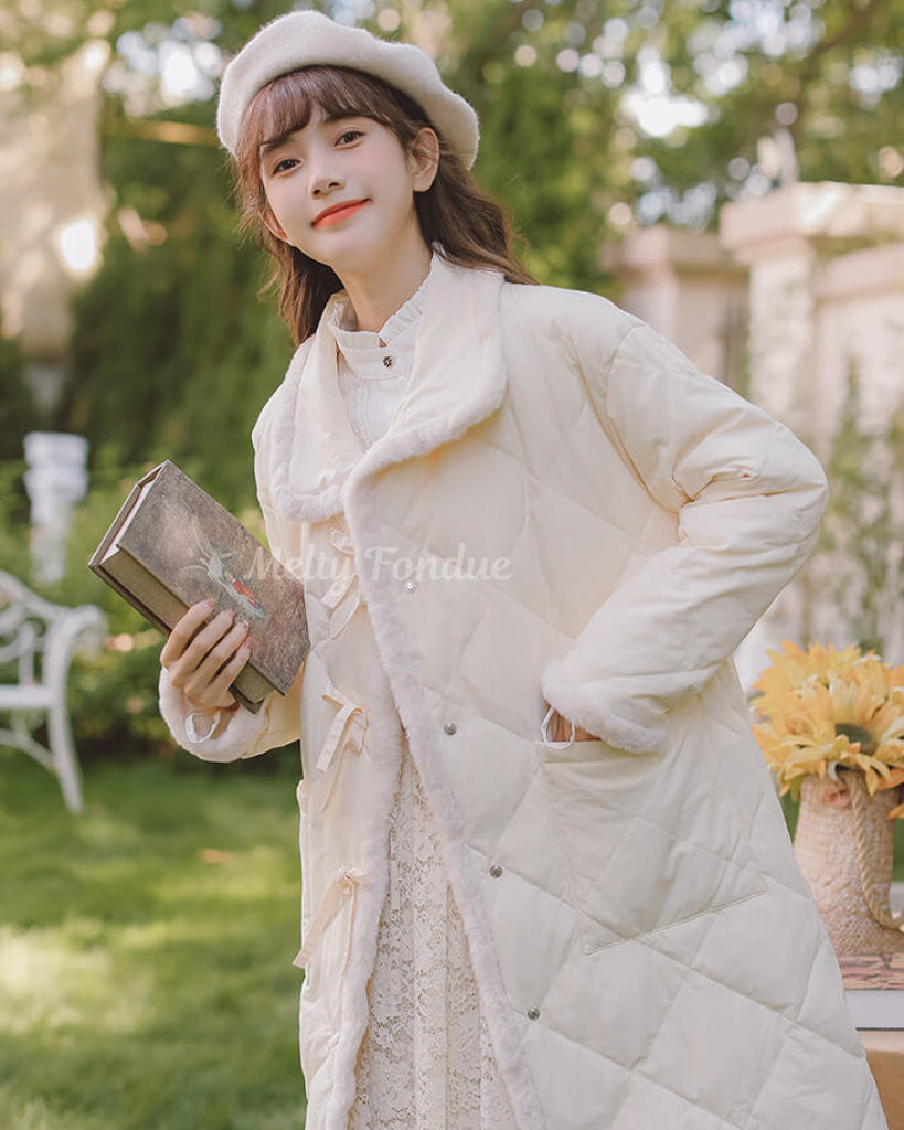 ふわり風に揺れるお姫さまの休日アウター