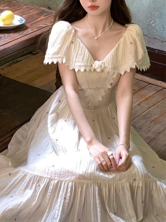 お嬢様の内緒のバカンスワンピース