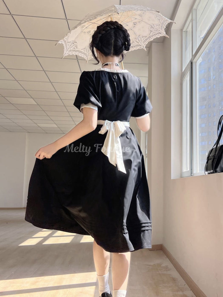 お嬢様の休暇とお出かけワンピース(全2色)