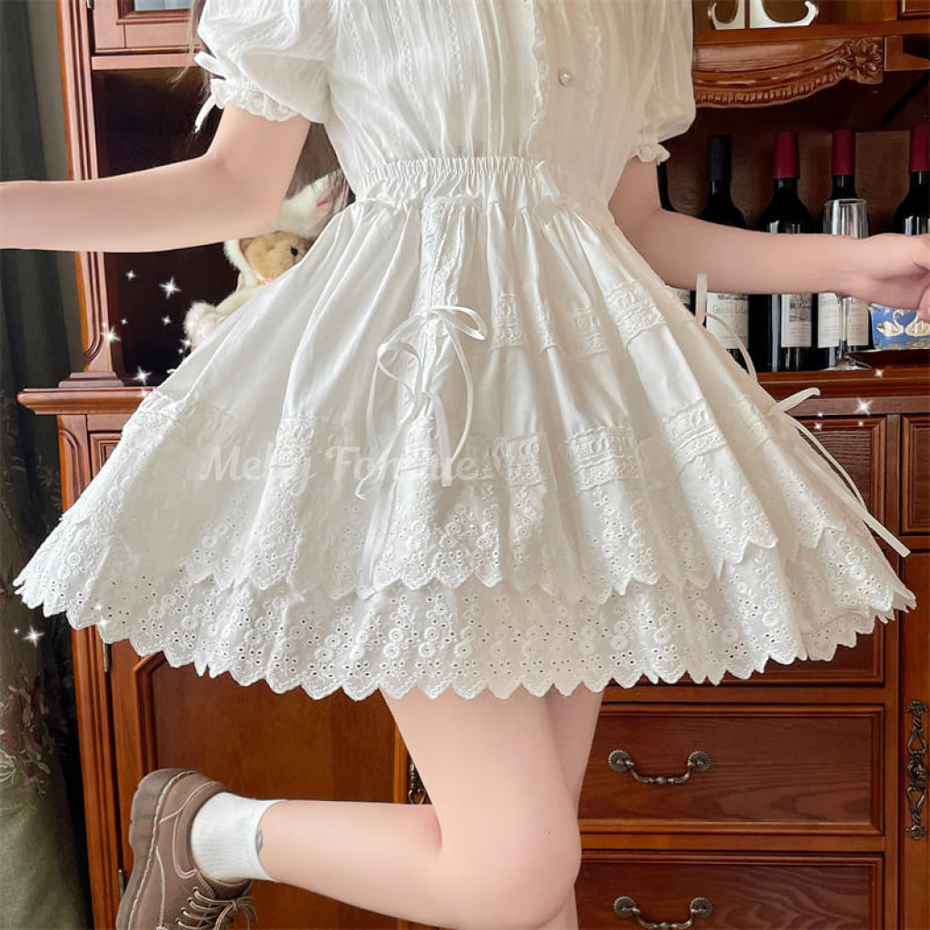 おとぎ話に迷い込む女の子の思い出ワンピース