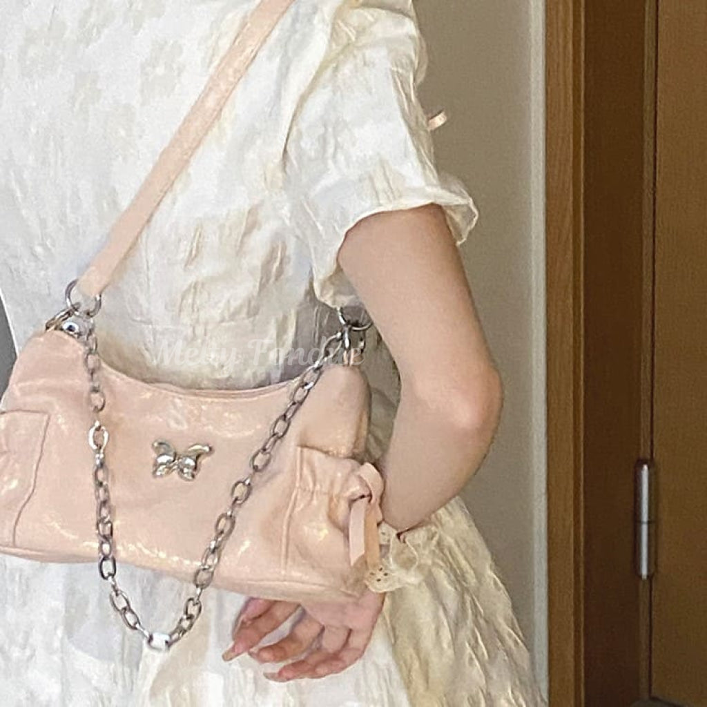 パーティーに出掛ける内緒のリボンバッグ(全4色)