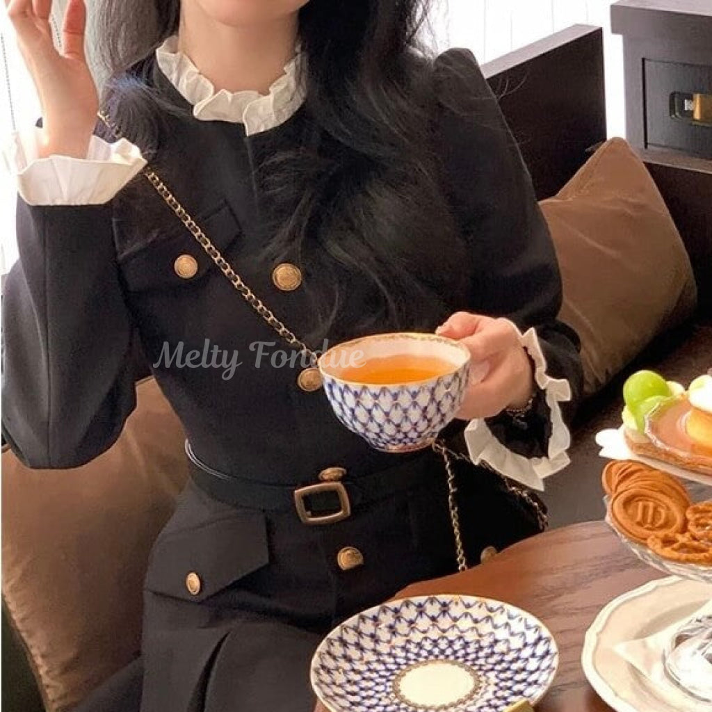 気品溢れるお姫様のワンピース(全2色)