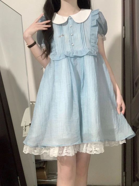 青空に雲を描く魔法のワンピース