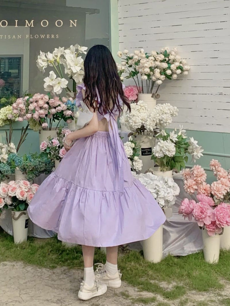 公式】ラベンダー畑の少女のワンピース - プリンセスガーリー