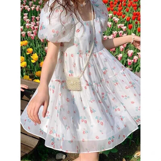 さくらんぼと恋の香りワンピース