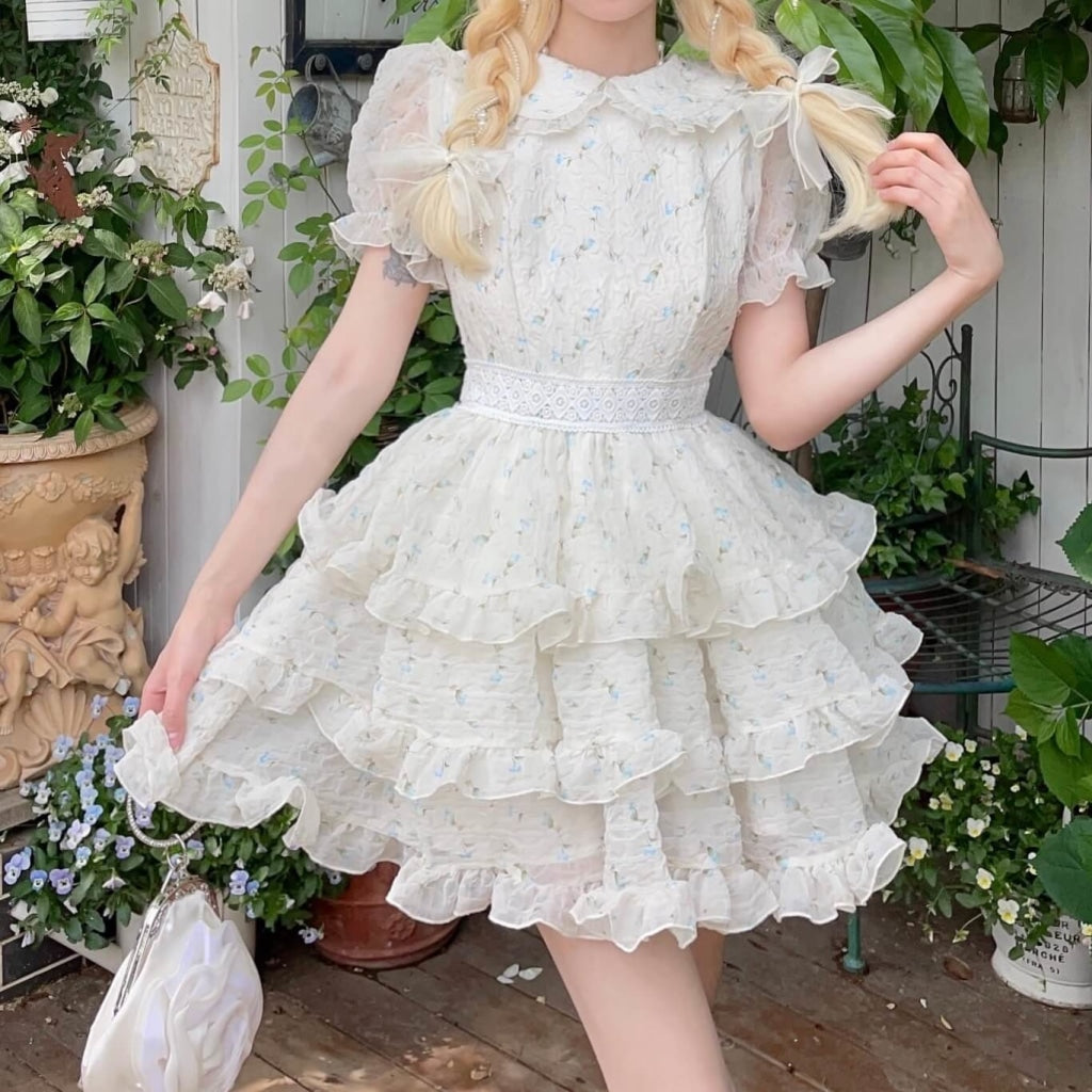 【公式】森の奥で歌う妖精のワンピース - プリンセスガーリーファッション専門通販Melty Fondue