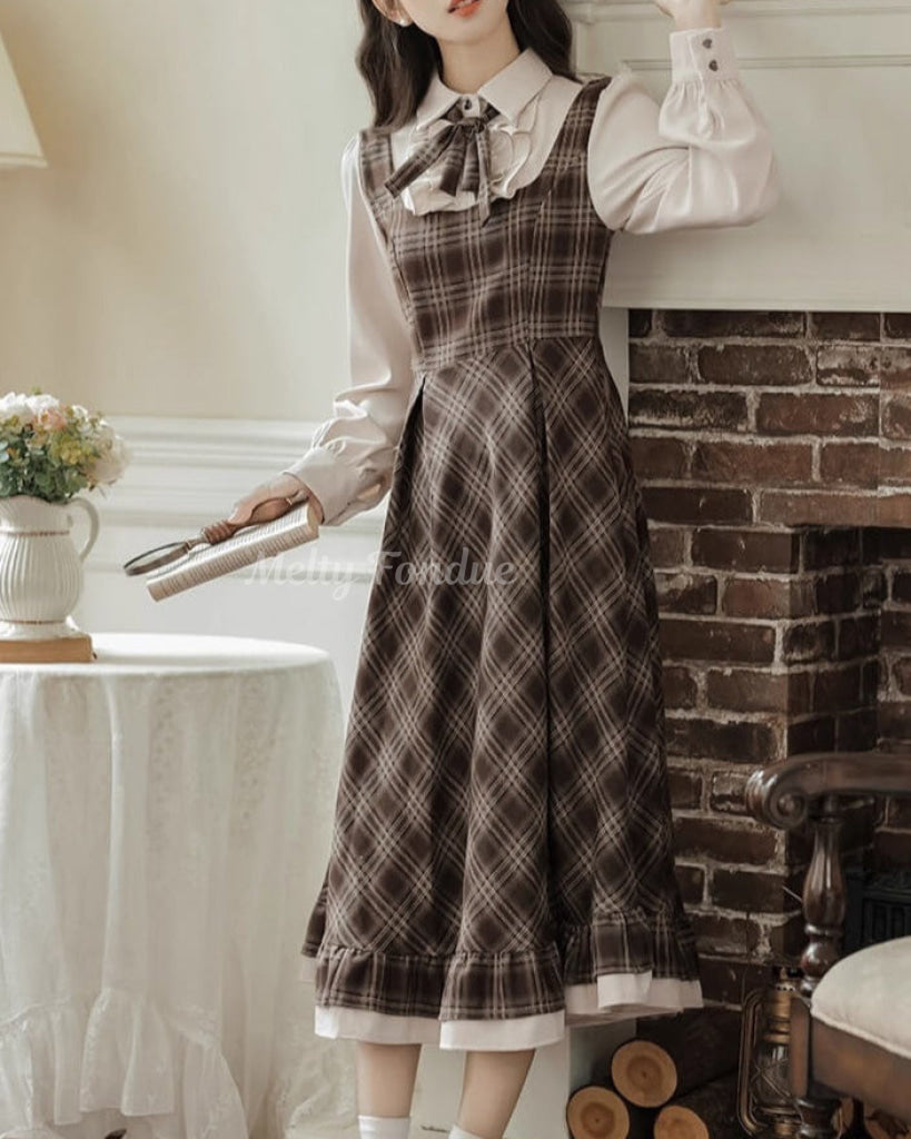 午後の時間と小さな約束ワンピース