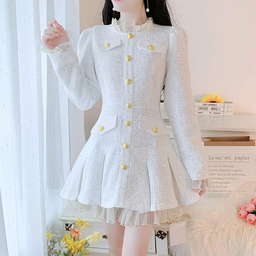 《上品シルエットで大人見え》あなたと内緒のお出かけワンピース(全2色)