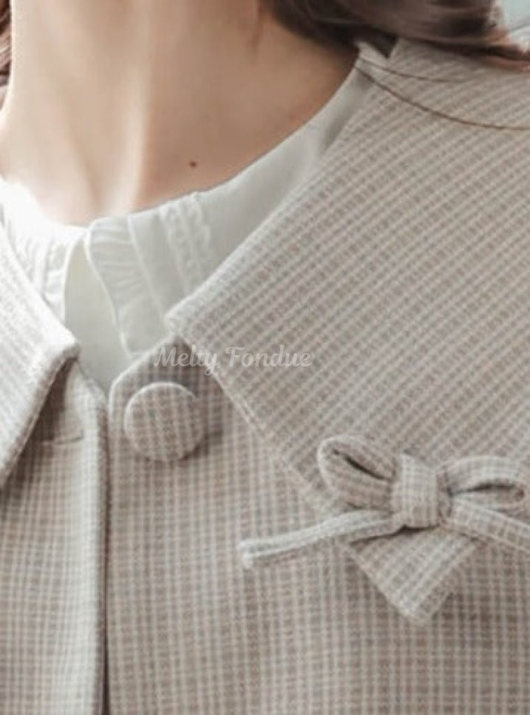 白い吐息の約束のリボンアウター