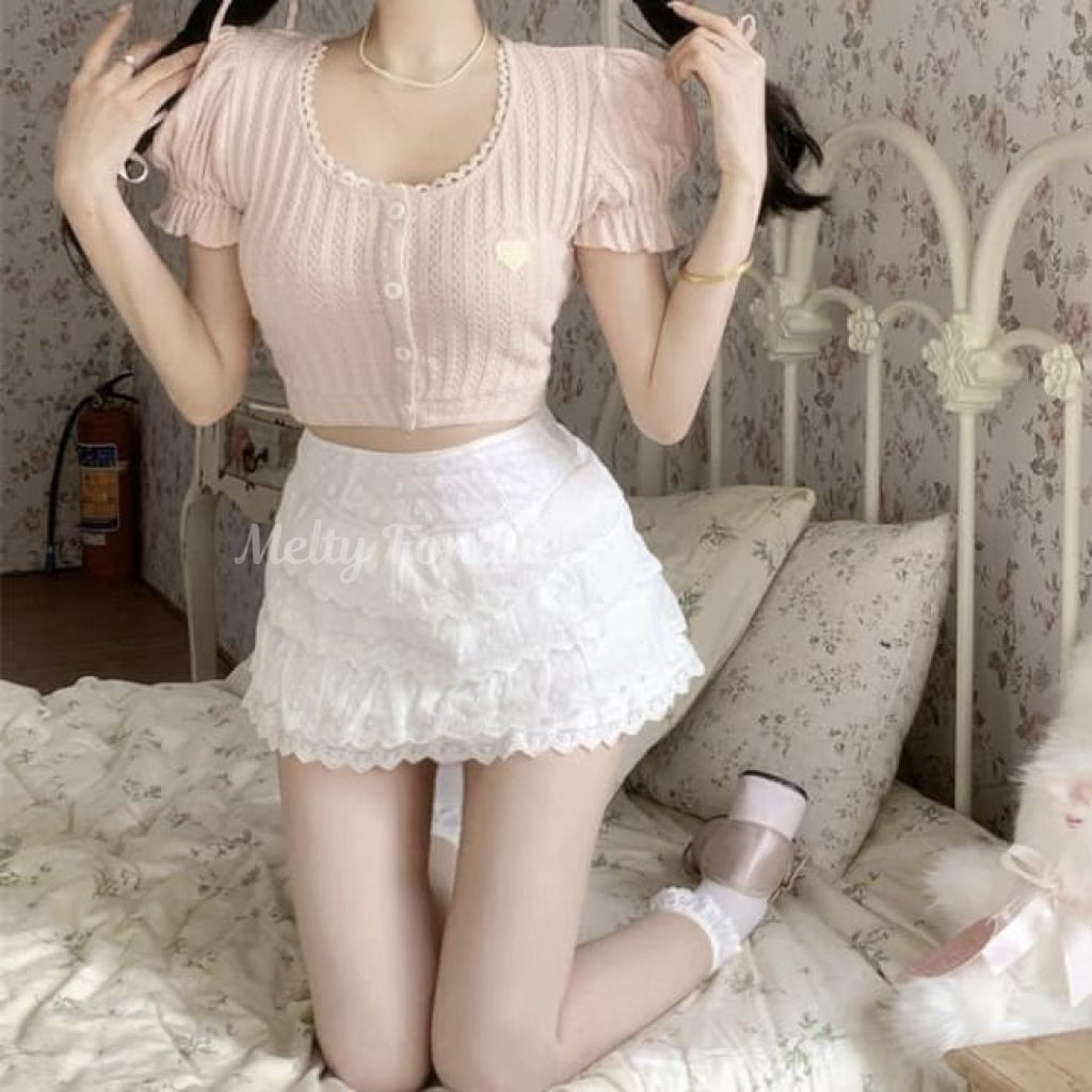 ときめき伝えるラブレタートップス