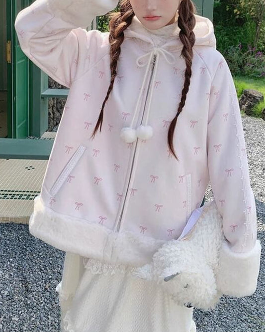 恋する夢を編むリボンアウター