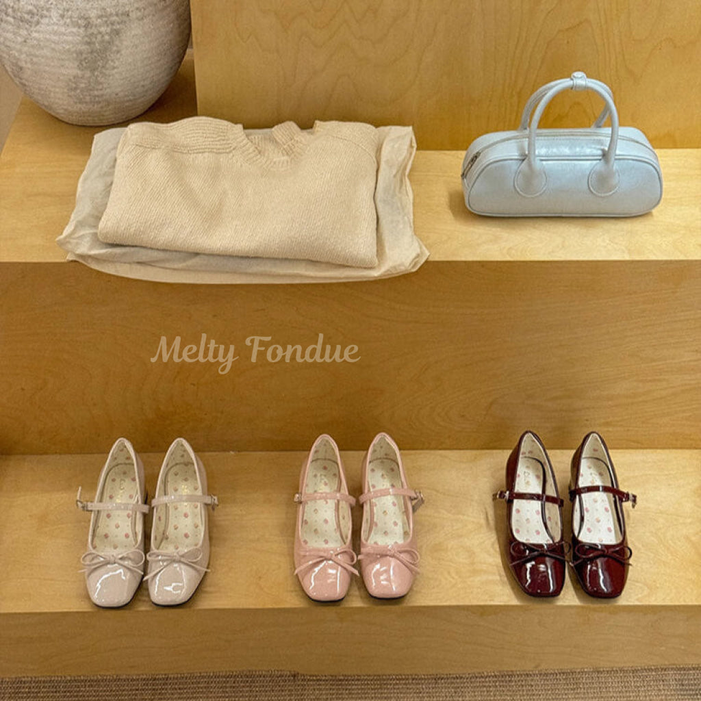 プリンセスの夢見るリボンシューズ(全3色)